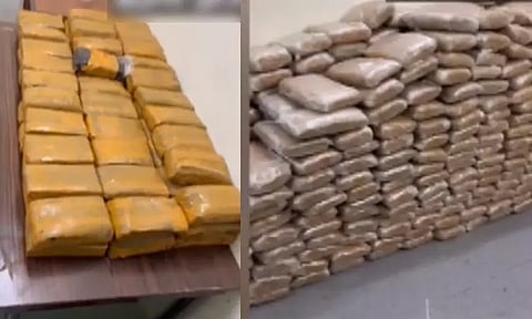 புதுக்கோட்டையில் ரூ.110 கோடி மதிப்புள்ள போதைப்பொருள் பறிமுதல்