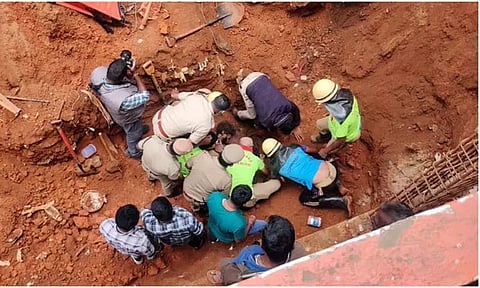 ஊட்டியில் கட்டுமான பணியின்போது மண் சரிந்து விபத்து - ஒருவர் பலி