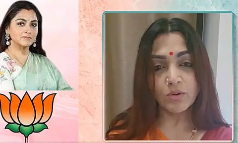 நான் பேசுனா அவ்ளோ பயமா... குஷ்பூ வெளியிட்ட பரபரப்பு வீடியோ