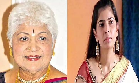 'மீ டூ'வுக்கு எதிரான கருத்து: சவுகார் ஜானகிக்கு சின்மயி கண்டனம்