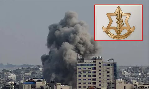 காசா மீது இஸ்ரேல் வான்வழி தாக்குதல்; 18 ஹமாஸ் பயங்கரவாதிகள் பலி