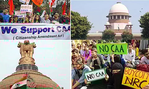 குடியுரிமை திருத்தச்சட்டத்திற்கு எதிரான வழக்கு: மத்திய அரசு பதிலளிக்க சுப்ரீம் கோர்ட்டு நோட்டீஸ்