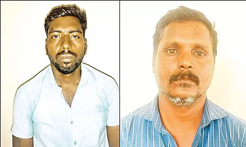 கெலையுண்ட மணியரசு மற்றும் கைதான அன்பு