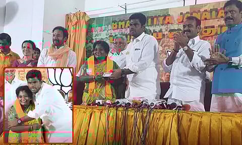 மீண்டும் பா.ஜ.க.வில் இணைந்தார் தமிழிசை சவுந்தரராஜன்