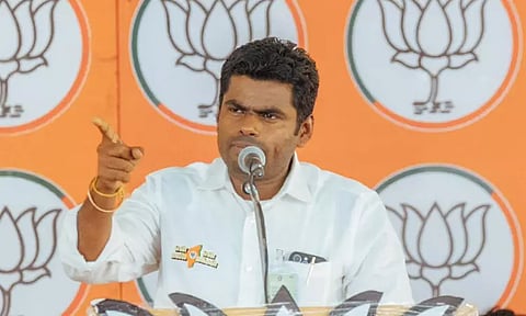 தி.மு.க.வின் தேர்தல் அறிக்கை வெறும் காகிதம் மட்டும்தான்: அண்ணாமலை