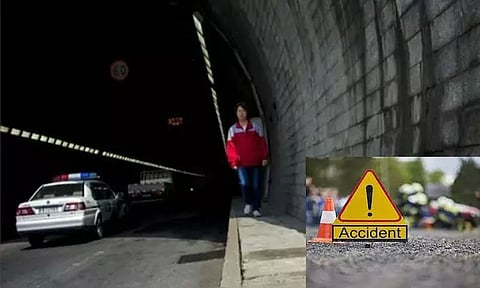 சீனாவில் சுரங்கத்தின் தடுப்புச்சுவரில் பஸ் மோதி விபத்து - 14 பேர் பலி