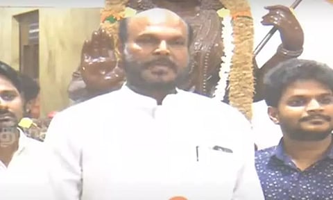 பா.ஜ.க.வுடன் கூட்டணி அமைப்பதில் மகிழ்ச்சி - த.ம.மு.க.தலைவர் ஜான் பாண்டியன் பேட்டி