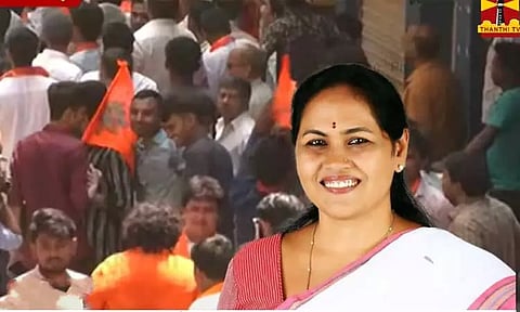 மத்திய மந்திரி ஷோபா மீதான வழக்கு விசாரணைக்கு இடைக்கால தடை