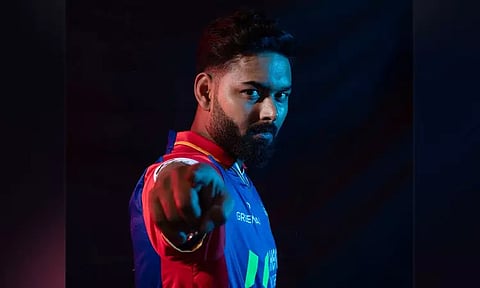 Image Courtesy; @DelhiCapitals / @RishabhPant17