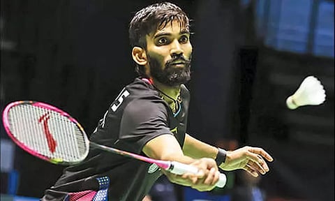 சுவிஸ் ஓபன் பேட்மிண்டன்: அரையிறுதியில் ஸ்ரீகாந்த் போராடி தோல்வி