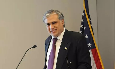 பாகிஸ்தான் வெளியுறவுத்துறை மந்திரி முகமது இஷாக் தார்