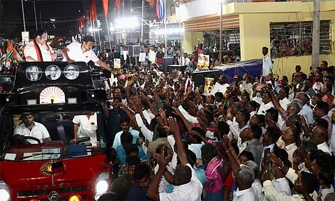 தேர்தல் அறிக்கையில் சொல்லாததையும் செய்தவர் முதல்-அமைச்சர் - உதயநிதி ஸ்டாலின் பிரசாரம்