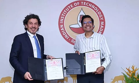 சென்னை ஐ.ஐ.டி. - பிரான்ஸ் இடையே புரிந்துணர்வு ஒப்பந்தம்