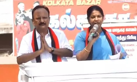 பா.ஜ.க. ஆட்சிக்கு வந்த பிறகு பெண்கள், குழந்தைகளுக்கு பாதுகாப்பில்லை: கனிமொழி பேச்சு