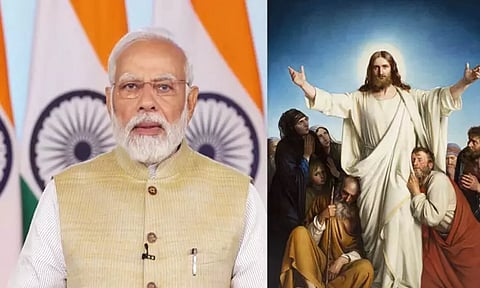 இயேசு கிறிஸ்துவின் தியாகத்தை நினைவுகூர்வோம் - பிரதமர் மோடி