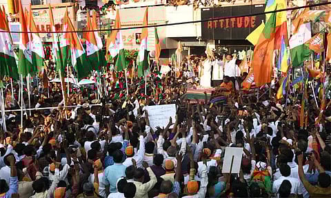 தமிழ்நாட்டிற்கு உண்மையான எதிரி தி.மு.க.தான் - அண்ணாமலை பேச்சு