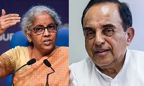 நிர்மலா சீதாராமன் தேர்தலில் போட்டியிட மோடியிடம் பணம் கேட்டிருக்கலாம்: சுப்பிரமணிய சாமி