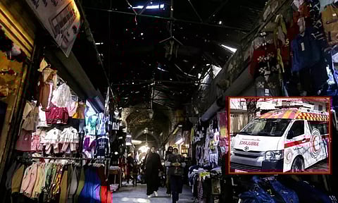 சிரியாவில் நோன்பு முடித்து ஷாப்பிங் செய்தபோது குண்டுவெடிப்பு: 7 பேர் பலி; 30 பேர் காயம்
