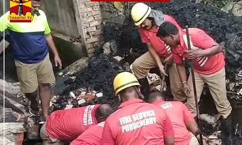 புதுச்சேரியில் வாய்க்கால் தூர் வாரும்போது சுவர் இடிந்து விபத்து - உயிரிழப்பு 5 ஆக உயர்வு