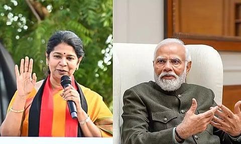 சீன எல்லை பிரச்சினை குறித்து பிரதமர் மோடி எப்போது வாய்திறப்பார்? - கனிமொழி எம்.பி. கேள்வி