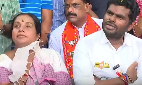 கச்சத்தீவு விவகாரம்: பா.ஜ.க. கையில் எடுத்தவுடன் உண்மை தெரியவந்துள்ளது - அண்ணாமலை பேட்டி