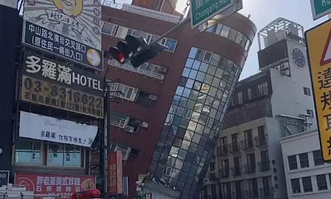 தைவானில் சக்திவாய்ந்த நிலநடுக்கம்: பலி எண்ணிக்கை 9 ஆக உயர்வு - மீட்புப்பணிகள் தீவிரம்