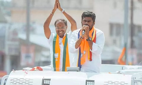 மோடி மீண்டும் பிரதமரானால் நம் நாட்டின் பொருளாதாரம் மேலும் உயரும் - அண்ணாமலை