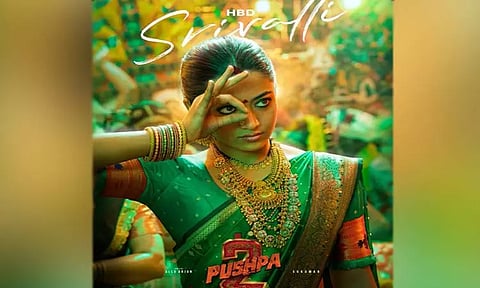 ராஷ்மிகா மந்தனா பிறந்தநாள்; சிறப்பு போஸ்டர் வெளியிட்டு வாழ்த்து தெரிவித்த 'புஷ்பா-2' படக்குழு