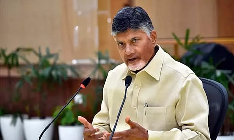 சந்திரபாபு நாயுடுவுக்கு தேர்தல் ஆணையம் நோட்டீஸ்