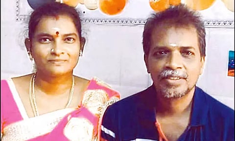 கணவர் இறந்த துக்கத்தில் மனைவி தூக்குப்போட்டு தற்கொலை - கடலூரில் சோகம்