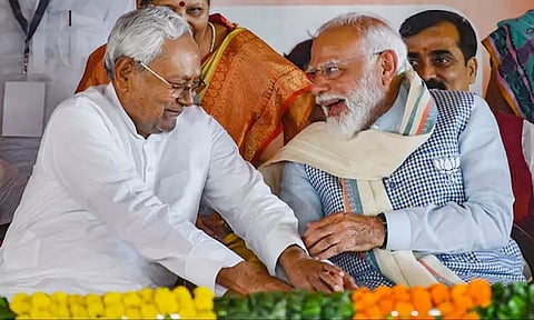 பிரதமருக்கு 4 ஆயிரம் எம்.பி.க்களின் ஆதரவு கிடைக்கும்; வைரலான நிதிஷ் குமார் பேச்சு