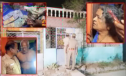 மொட்டை மாடியில் கட்டு கட்டாக பணம்: "தாலி மேல சத்தியமா என்னோட காசு" கண்ணீர் விட்டு கதறிய மூதாட்டி..!