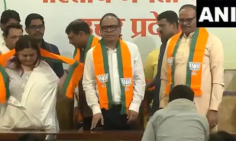 பா.ஜ.க.,வில் இணைந்த உத்தர பிரதேச முன்னாள் டி.ஜி.பி.