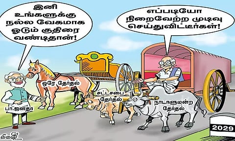 2029-ல் ஒரே நாடு ; ஒரே தேர்தல் !