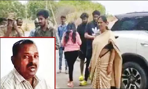 மத்திய மந்திரியின் கார் கதவை டிரைவர் திடீரென திறந்ததால் விபத்தில் சிக்கி பா.ஜனதா தொண்டர் பலி