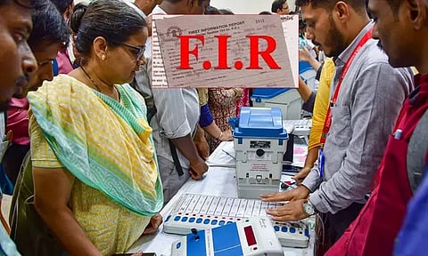 வாக்குப்பதிவு எந்திரம் குறித்து தவறான தகவல்களை பரப்பியவர்கள் மீது பாய்ந்த வழக்கு