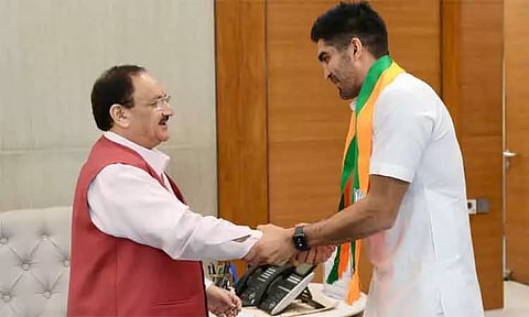 Image Courtesy : @OfficeofJPNadda