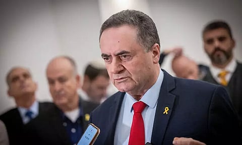 இஸ்ரேல் வெளியுறவுத்துறை மந்திரி இஸ்ரேல் கட்ஸ்