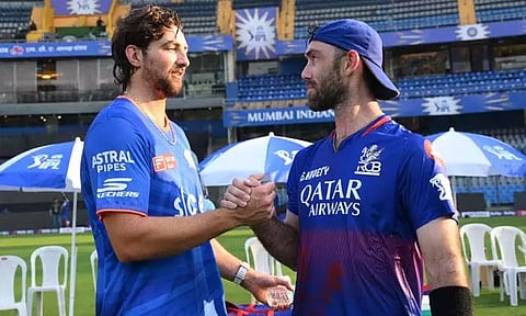 ஐ.பி.எல். கிரிக்கெட்: மும்பை - பெங்களூரு அணிகள் இன்று பலப்பரீட்சை