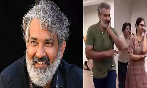 பிரபுதேவாவின் 'காதலன்' பட பாடலுக்கு நடனமாடி அசத்திய 'பாகுபலி' பட டைரக்டர்