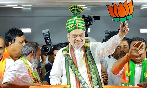 அ.தி.மு.க , தி.மு.க. ஆட்சியில் நடந்த ஊழல்களால் மதுரை வளர்ச்சி அடையவில்லை - அமித் ஷா