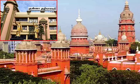 தேர்தல் விளம்பரங்களுக்கு முன் அனுமதி அளிப்பதில் பாரபட்சம்: ஐகோர்ட்டில் தி.மு.க. மனு