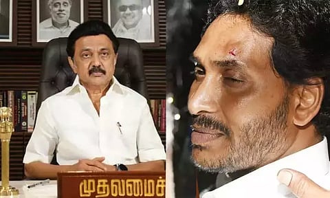 ஆந்திர முதல்-மந்திரி மீது கல்வீச்சு - முதல்-அமைச்சர் மு.க.ஸ்டாலின் கண்டனம்