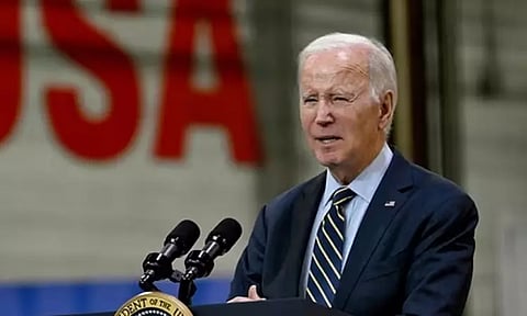 இஸ்ரேல் மீது ஈரான் டிரோன் தாக்குதல் : அமெரிக்க அதிபர் ஜோ பைடன் அவசர ஆலோசனை