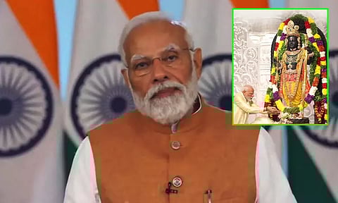 500 ஆண்டுகளுக்கு பின் அயோத்தியில் சிறப்புரிமை... ராமநவமிக்கு பிரதமர் மோடி வாழ்த்து