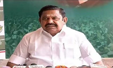 தி.மு.க. சொல்வது அனைத்தும் பச்சைப்பொய் - எடப்பாடி பழனிசாமி பேச்சு