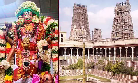 சித்திரை திருவிழா 7-ம் நாள்: பிச்சாடனர் கோலத்தில் எழுந்தருளிய சுந்தரேஸ்வரர்