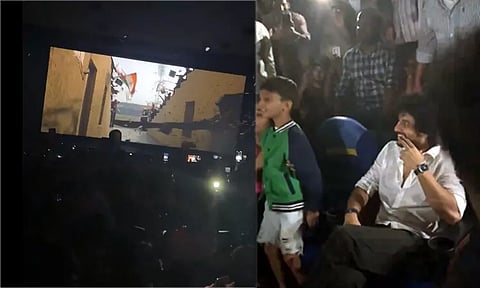 'ஜெர்சி' ரீ-ரிலீஸ்: நானி மகன் செய்த செயல் - வீடியோ வைரல்