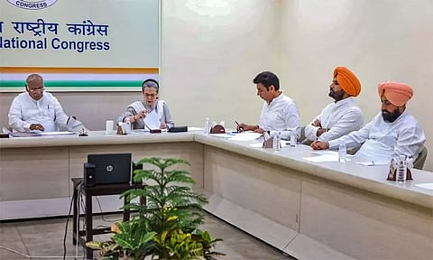 பஞ்சாப், பீகார் மாநில வேட்பாளர்கள் தேர்வு: காங்கிரஸ் மூத்த தலைவர்கள் ஆலோசனை