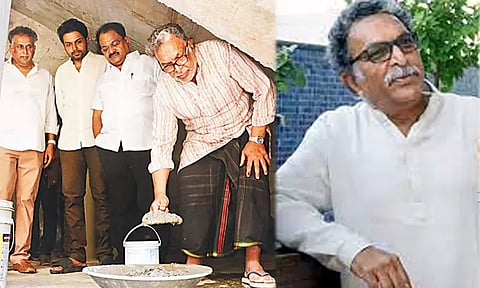 மீண்டும் பூஜையுடன் தொடங்கிய நடிகர் சங்க கட்டிட பணிகள்